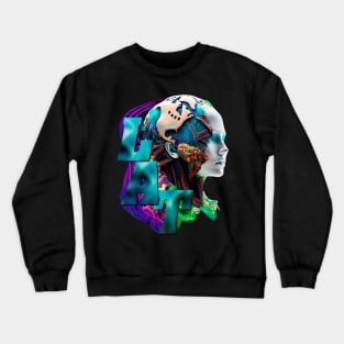 the face of latin america Crewneck Sweatshirt